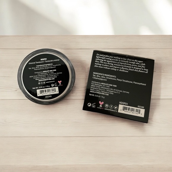 Absolute New York HD Flawless Setting Powder HDSP01 Universal Translucent - Picture 2 of 2